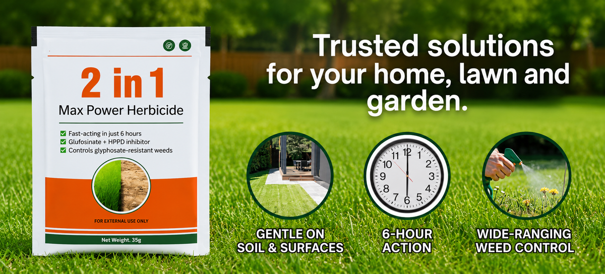 🏆🔥5-Hour Max Power Dual-Action Herbicide | Fast-Acting Granules for Stubborn Weeds & Brush