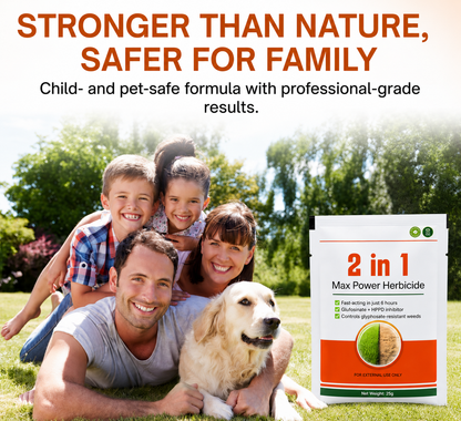 🏆🔥5-Hour Max Power Dual-Action Herbicide | Fast-Acting Granules for Stubborn Weeds & Brush